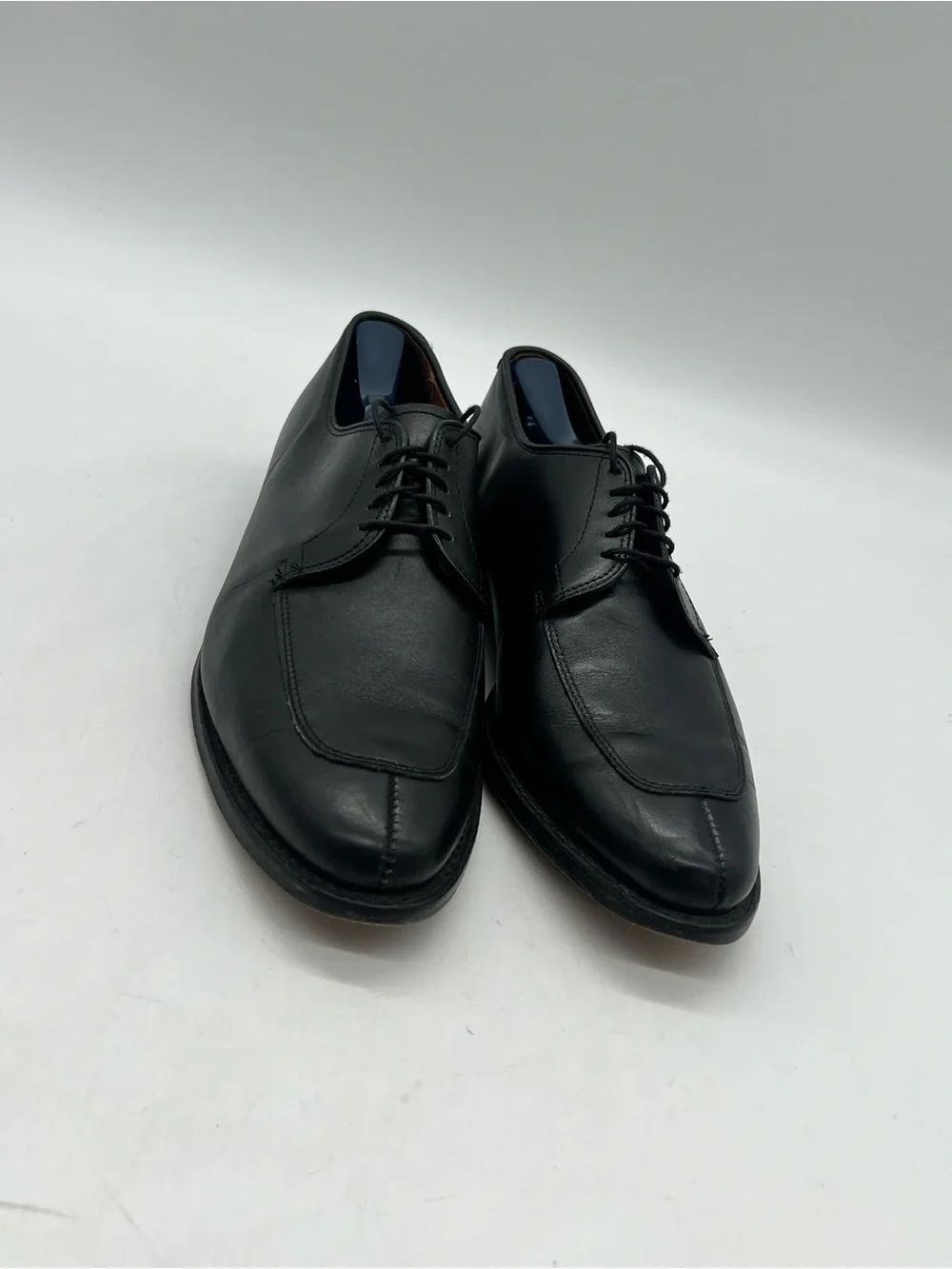 Allen Edmonds Delray Men’s 9D Black Leather Moc Split Toe Oxford Dress Shoes